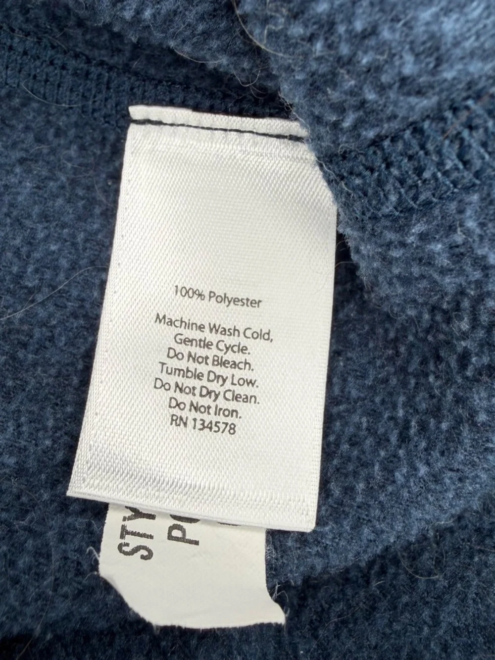 Vineyard Vines Youth Fleece Full Zip Vest Navy Light Blue Pink Kids XL Pockets